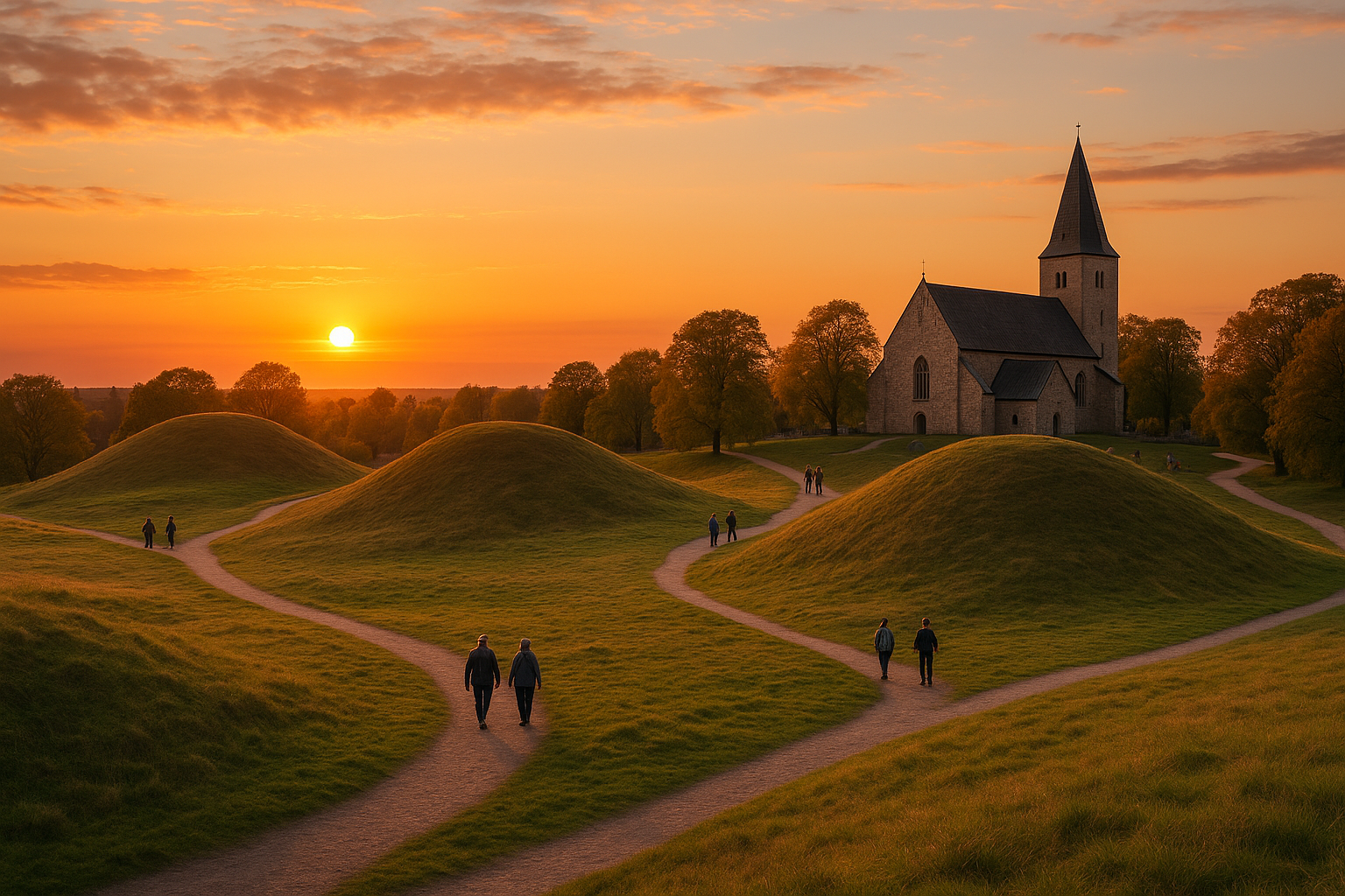 Gamla Uppsala: Avslöja Myterna och Historien om det Antika Sverige