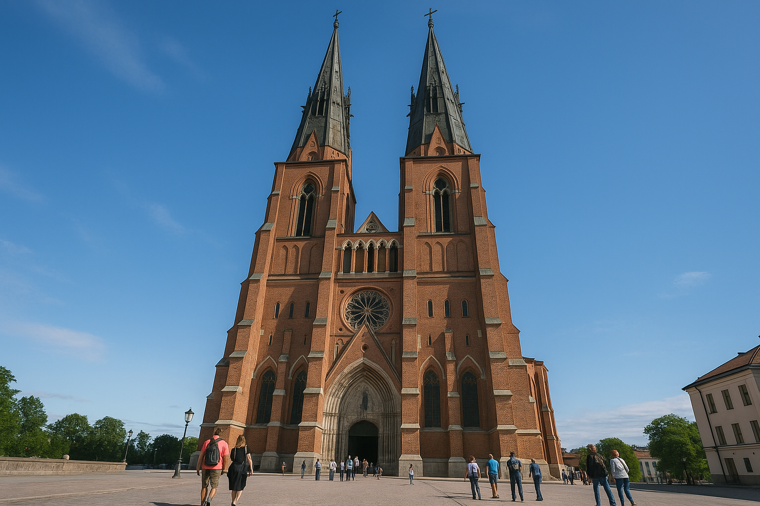 Uppsala Domkyrka: Arkitektoniska Under och Historisk Betydelse