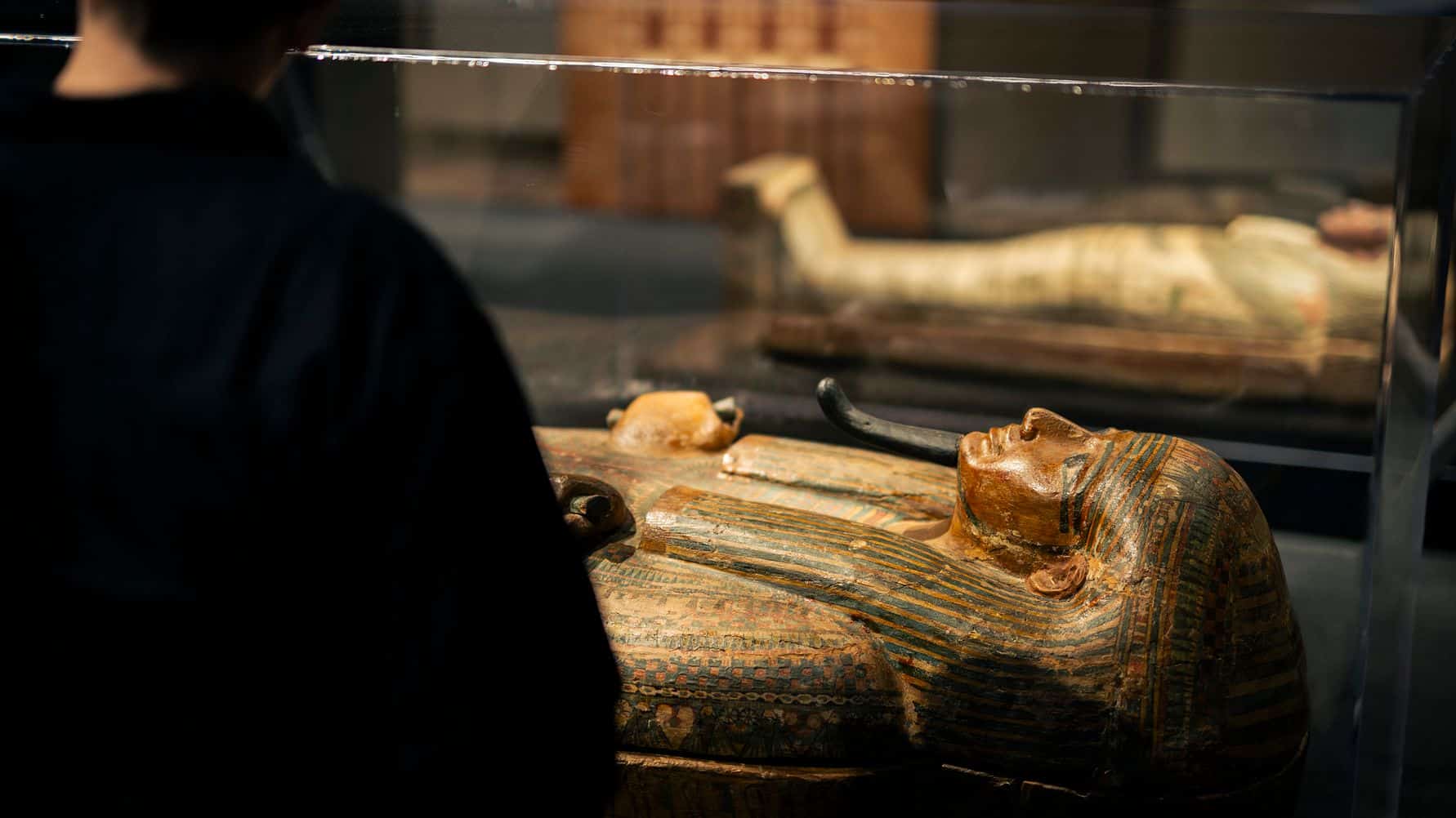 The final weeks of the exhibition "Egyptian Mummies" – and a lecture by Cecilia Uddén