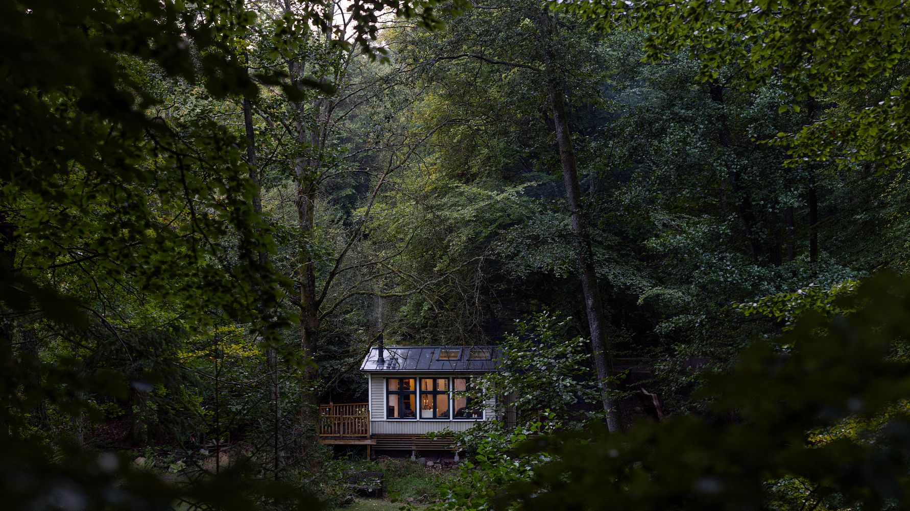 The sound meter determines whether you are allowed to stay in the Skåne cottage