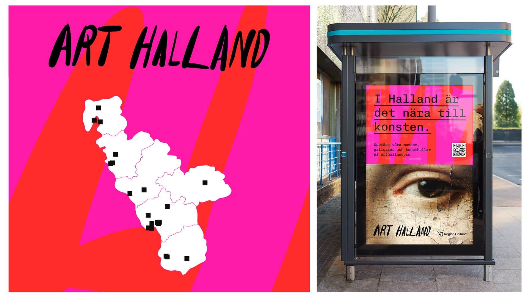 Region Halland highlights the proximity to art – in collaboration with 21 actors